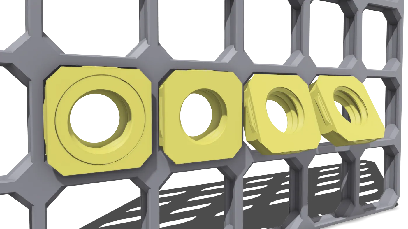 Different snap variants for multiconnect.